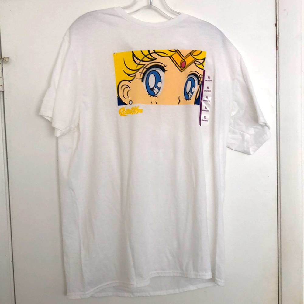 Sailor Moon white XL tee shirt